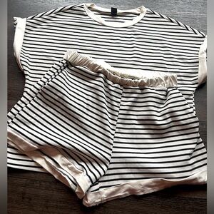 Striped Matching 2 Piece Set